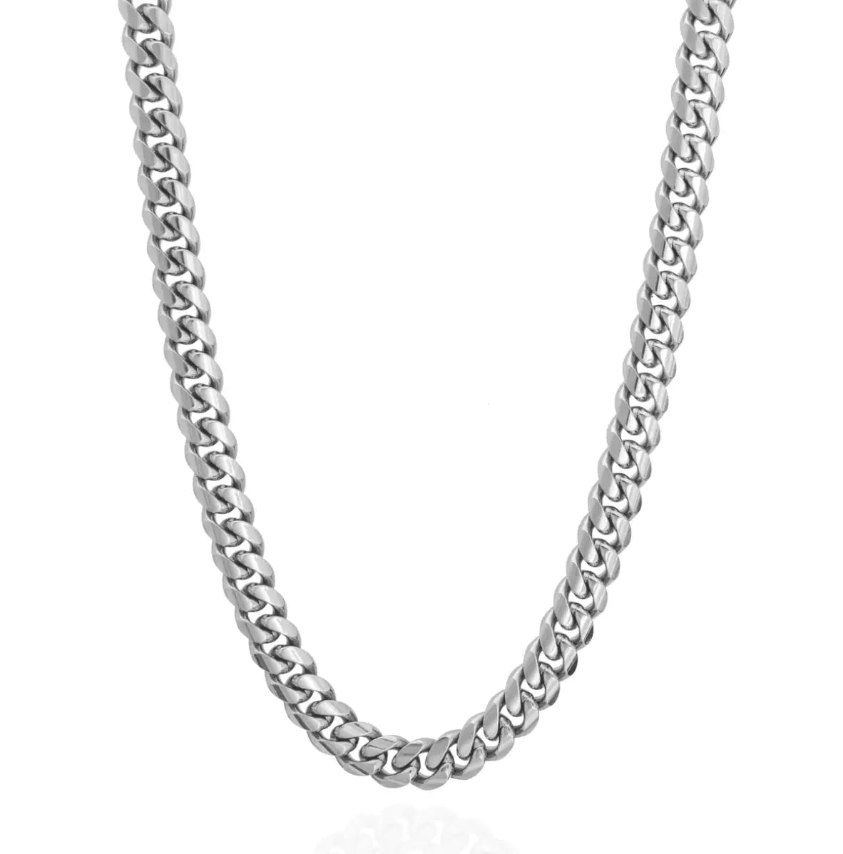 10MM CUBAN CHAIN - WHITE GOLD - Cartice™LuxuryJewelryGoldSilverWatchBraceletNecklaceChainIced-outCubanMoissaniteTarnish-freeStainlessDurablePremiumShinePlatedStatementDiamondAffordable