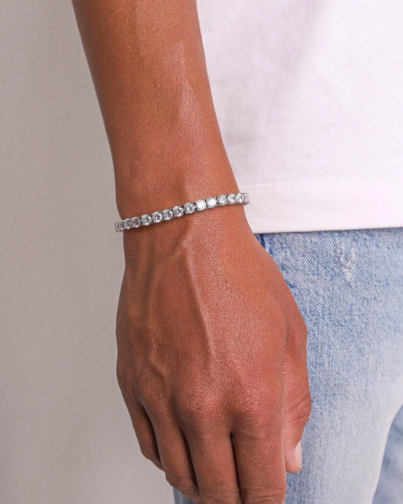 5MM VVS TENNIS Bracelet - Gold