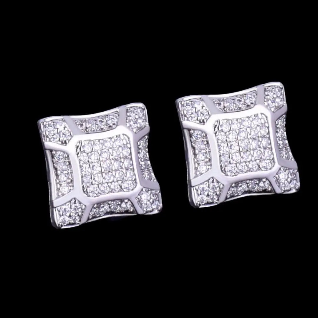 11MM Sunshine Iced Out Stud Earrings - Cartice™LuxuryJewelryGoldSilverWatchBraceletNecklaceChainIced-outCubanMoissaniteTarnish-freeStainlessDurablePremiumShinePlatedStatementDiamondAffordable