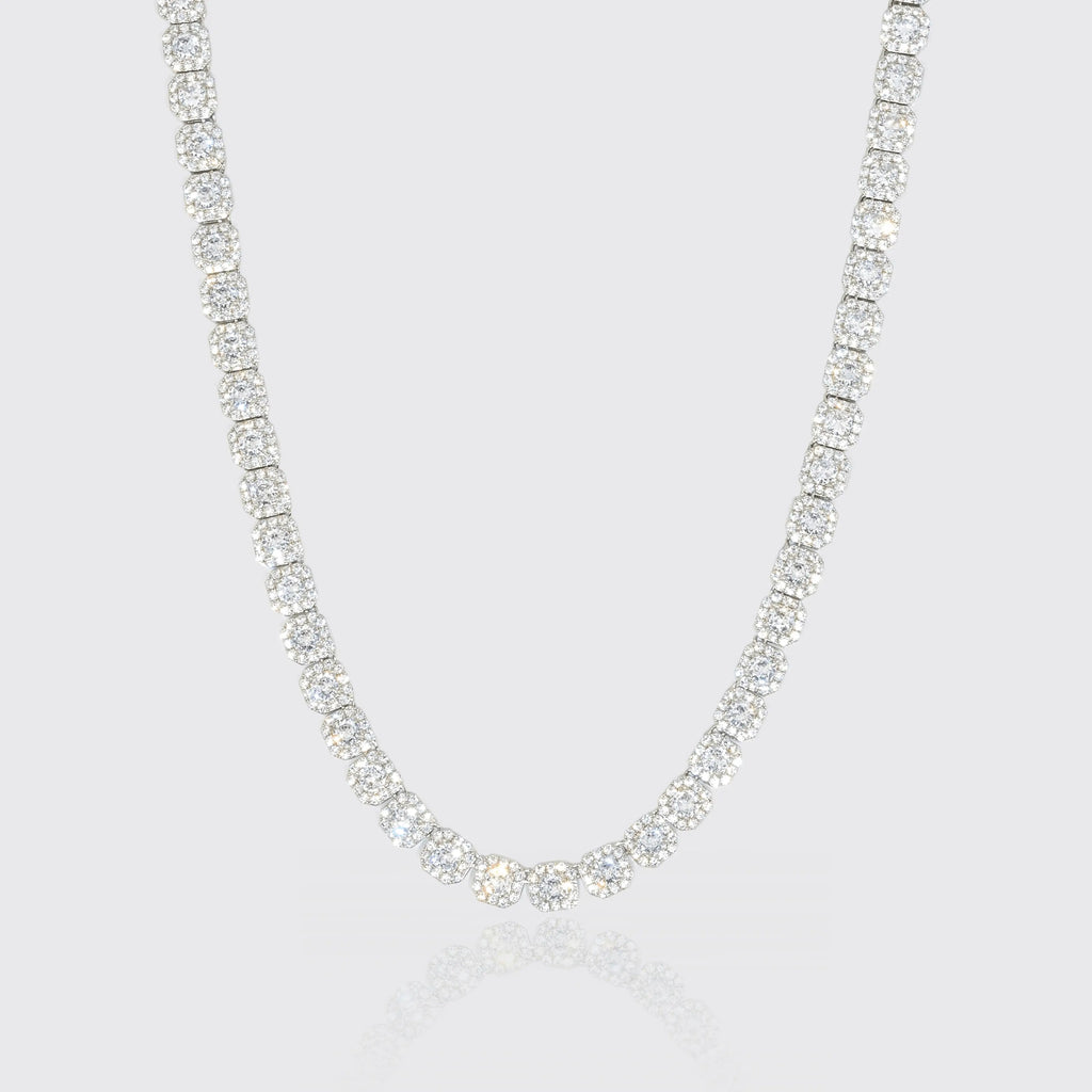 10mm Clustered Tennis Chain