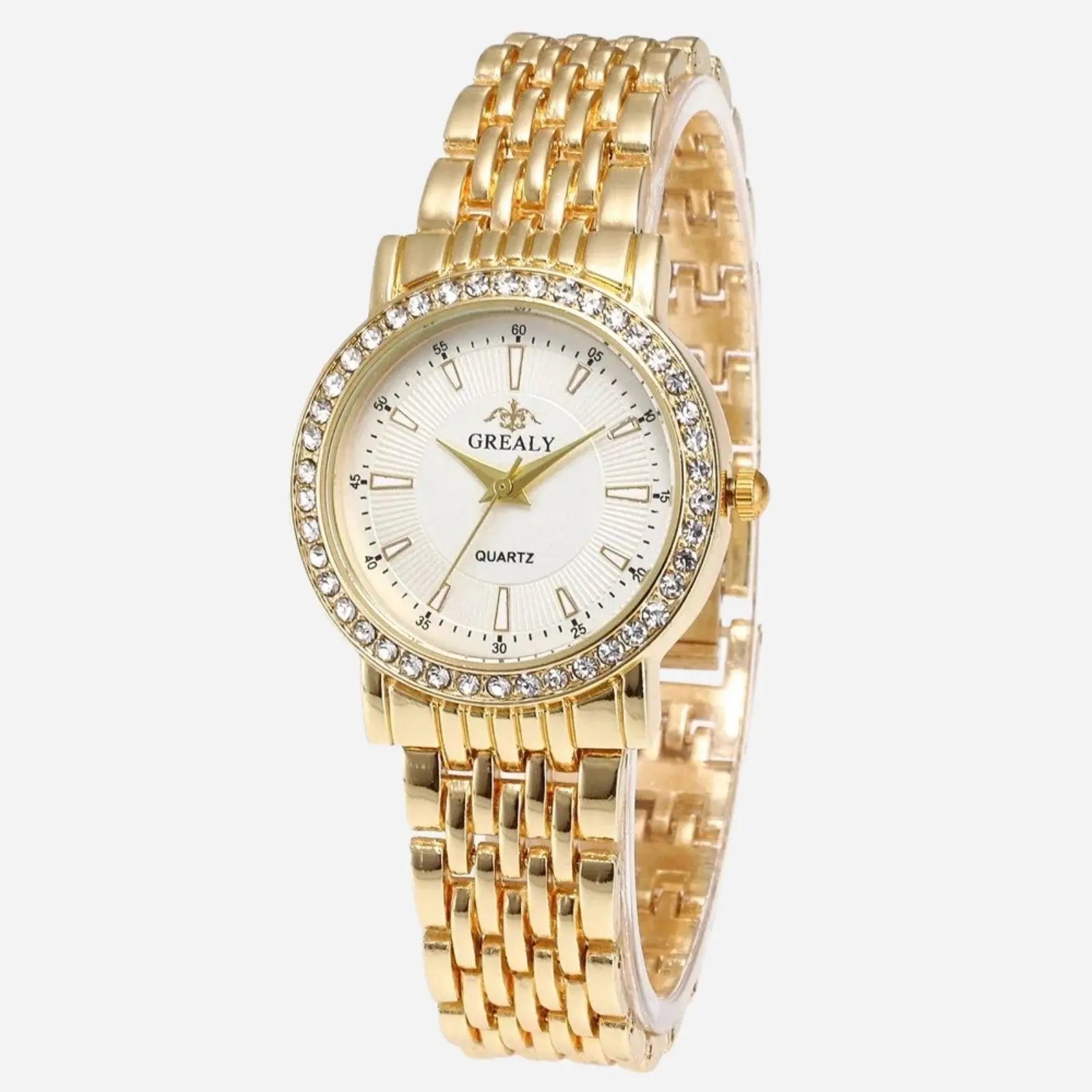 Venoria - Cartice™LuxuryJewelryGoldSilverWatchBraceletNecklaceChainIced-outCubanMoissaniteTarnish-freeStainlessDurablePremiumShinePlatedStatementDiamondAffordable