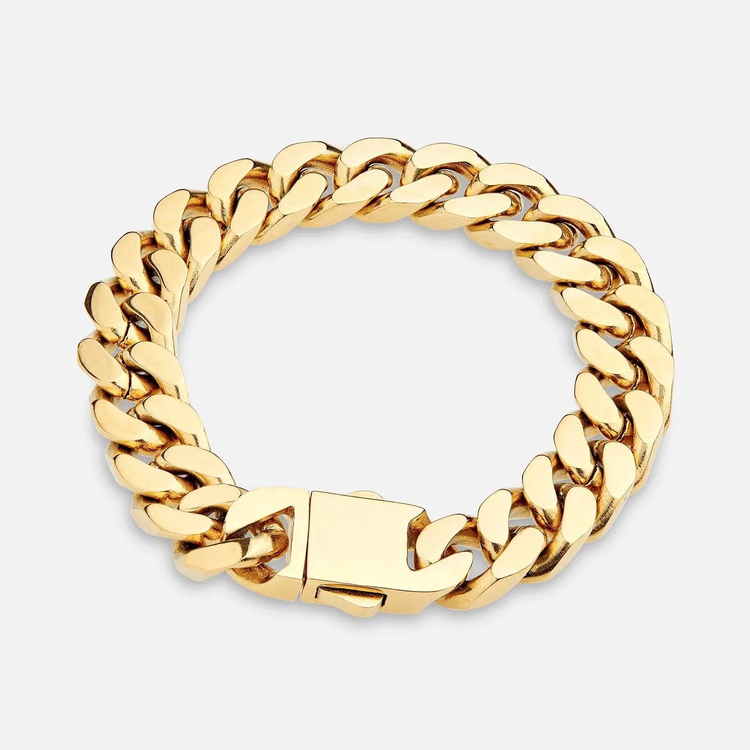 12MM Cuban Bracelet - Gold - Cartice™LuxuryJewelryGoldSilverWatchBraceletNecklaceChainIced-outCubanMoissaniteTarnish-freeStainlessDurablePremiumShinePlatedStatementDiamondAffordable