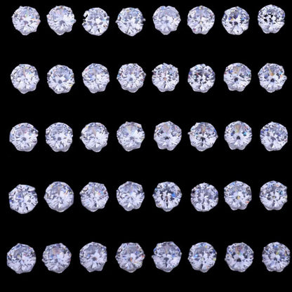 VVS Round Iced Out Stud Earrings - Cartice™LuxuryJewelryGoldSilverWatchBraceletNecklaceChainIced-outCubanMoissaniteTarnish-freeStainlessDurablePremiumShinePlatedStatementDiamondAffordable