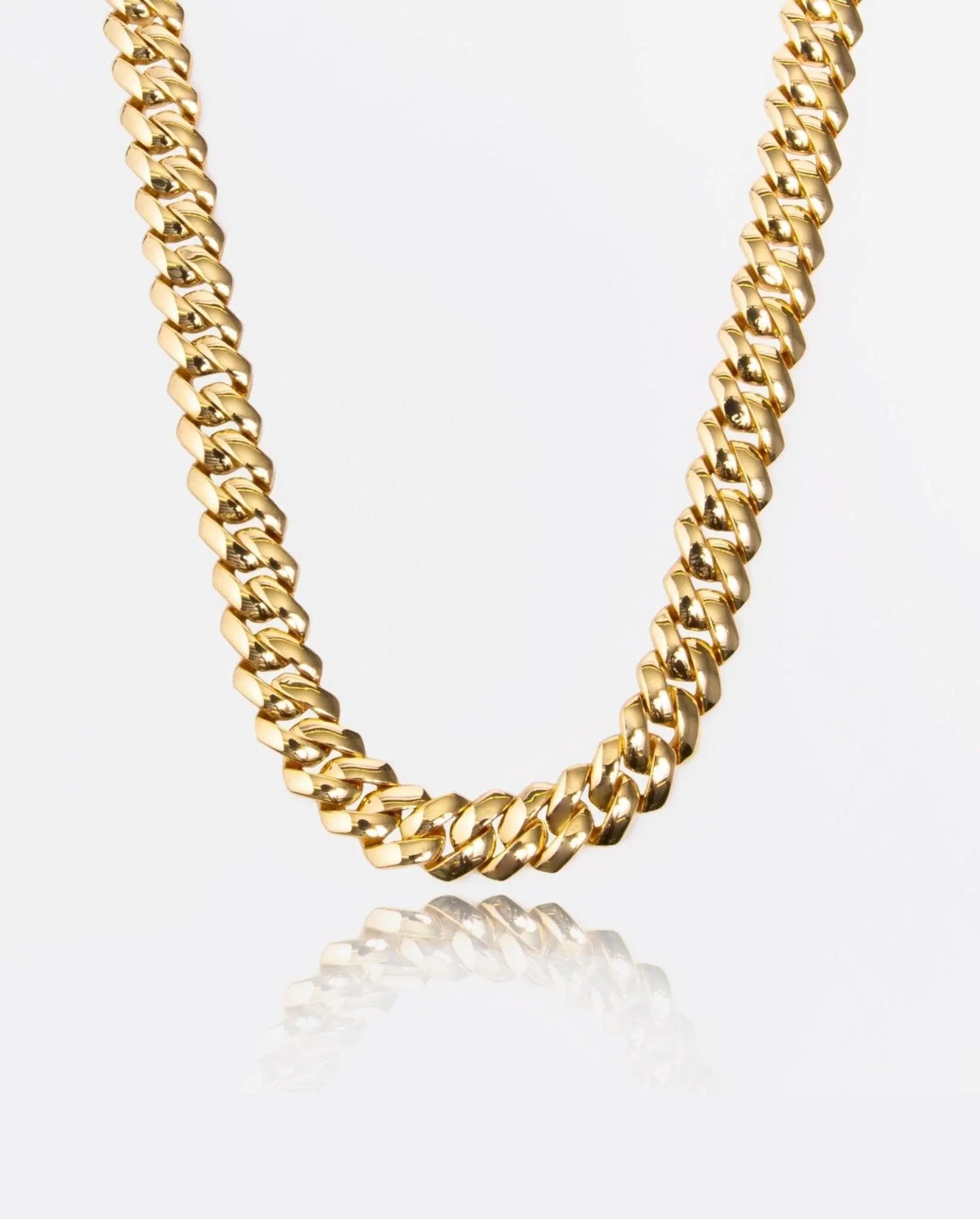 14mm Miami Prong Link Chain - Gold - Cartice™LuxuryJewelryGoldSilverWatchBraceletNecklaceChainIced-outCubanMoissaniteTarnish-freeStainlessDurablePremiumShinePlatedStatementDiamondAffordable