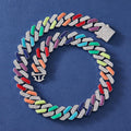 14MM GUMMY ICED OUT CUBAN CHAIN - Cartice™LuxuryJewelryGoldSilverWatchBraceletNecklaceChainIced-outCubanMoissaniteTarnish-freeStainlessDurablePremiumShinePlatedStatementDiamondAffordable