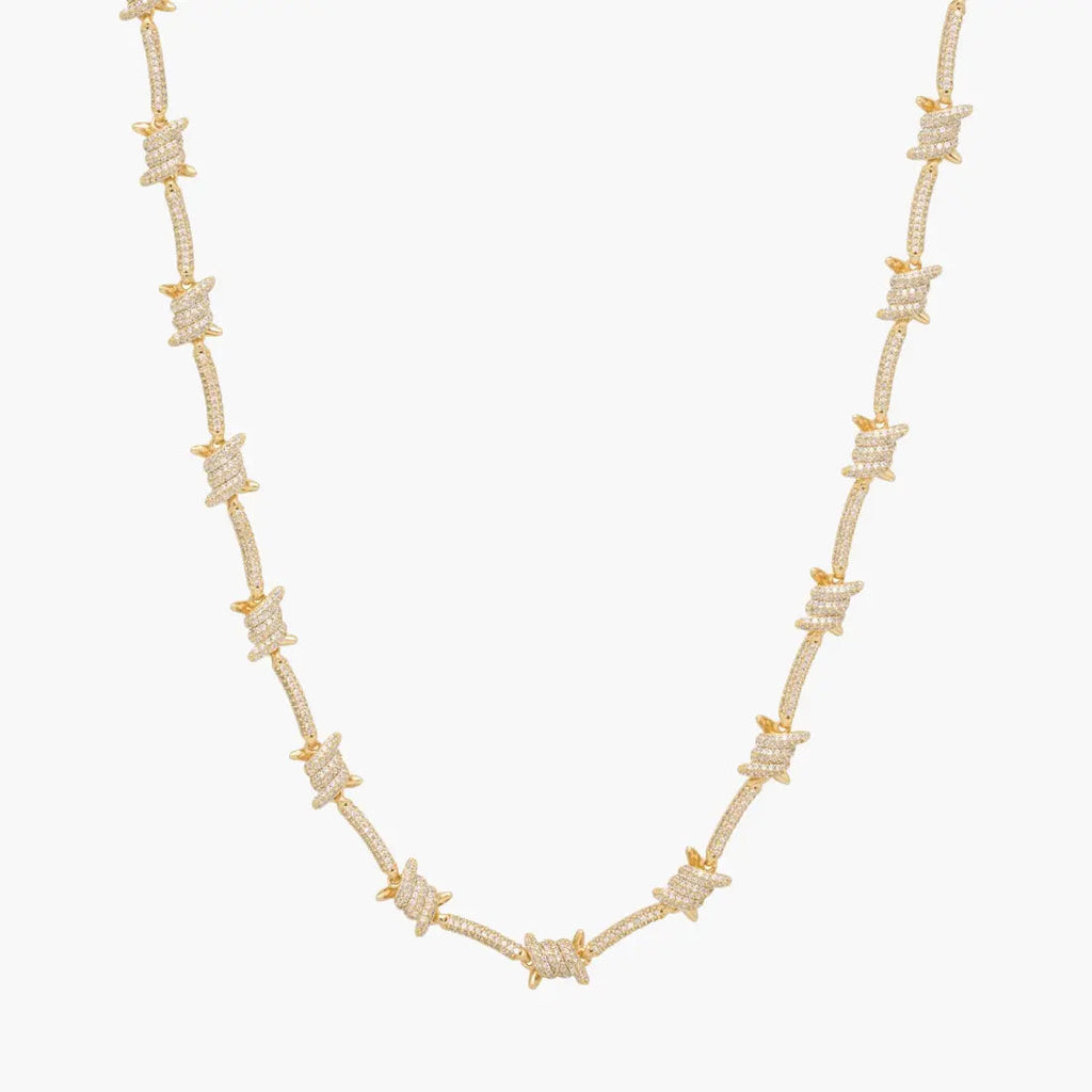 Iced Barbed Wire Chain