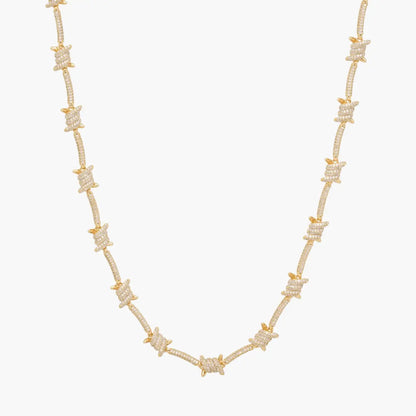 Iced Barbed Wire Chain