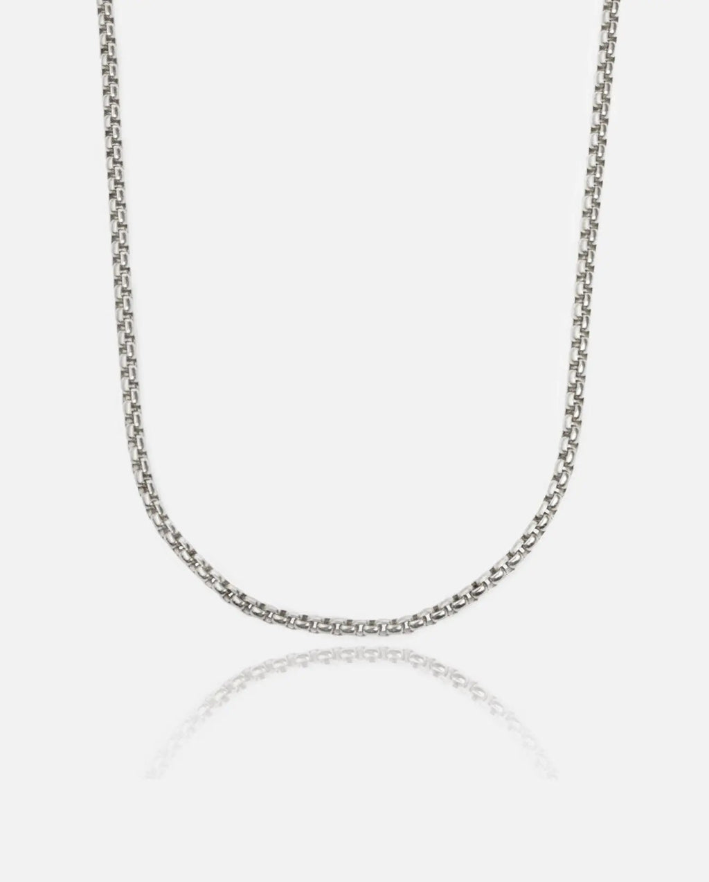 3mm mini rolo Chain - White Gold - Cartice™LuxuryJewelryGoldSilverWatchBraceletNecklaceChainIced-outCubanMoissaniteTarnish-freeStainlessDurablePremiumShinePlatedStatementDiamondAffordable