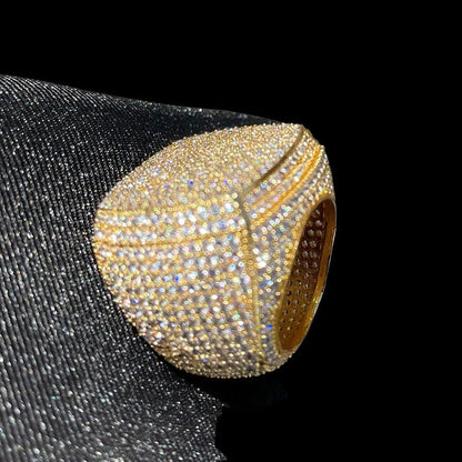 Frost Iced Out Ring - Cartice™LuxuryJewelryGoldSilverWatchBraceletNecklaceChainIced-outCubanMoissaniteTarnish-freeStainlessDurablePremiumShinePlatedStatementDiamondAffordable