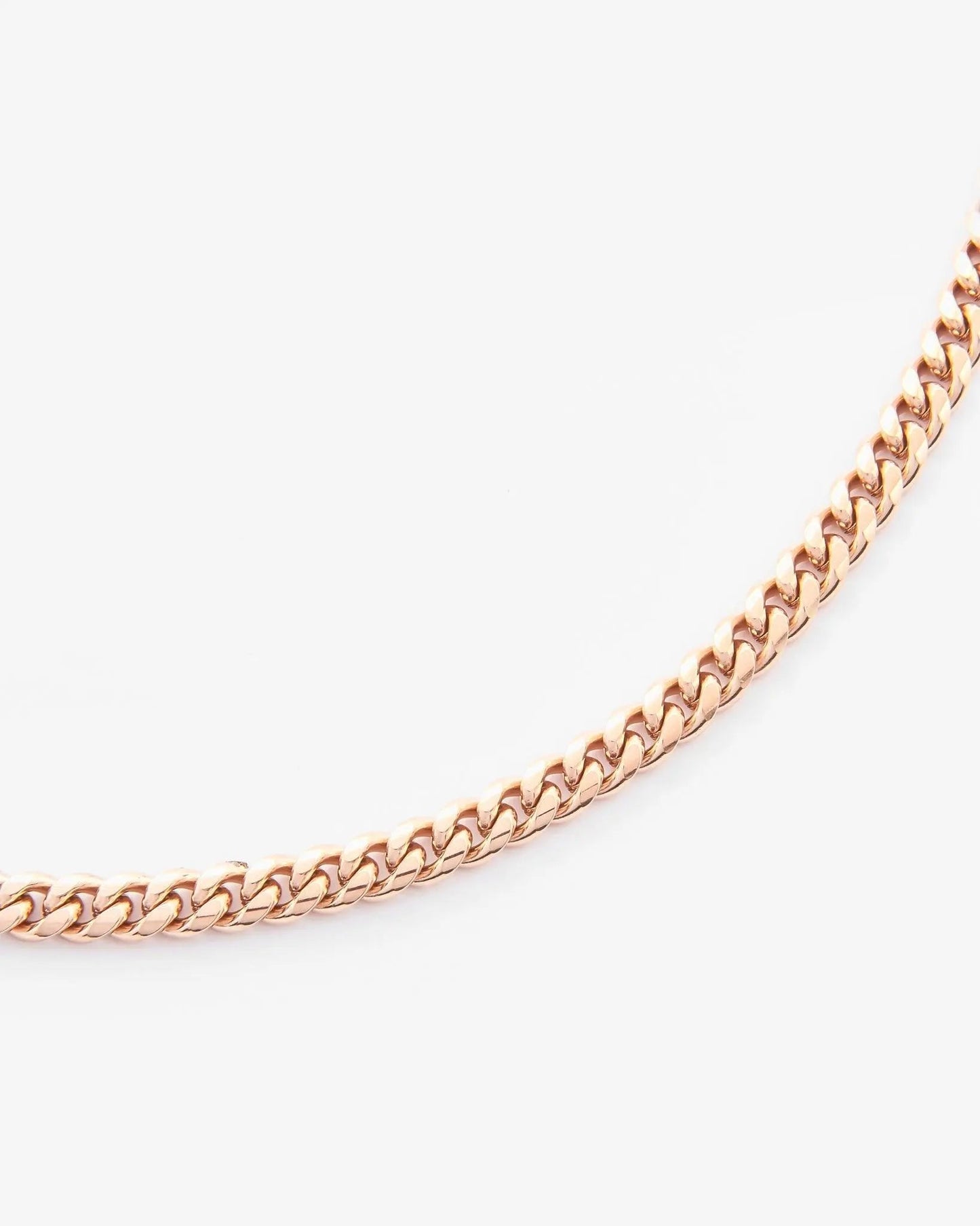 3mm Miami Cuban Chain - Rose Gold - Cartice™LuxuryJewelryGoldSilverWatchBraceletNecklaceChainIced-outCubanMoissaniteTarnish-freeStainlessDurablePremiumShinePlatedStatementDiamondAffordable