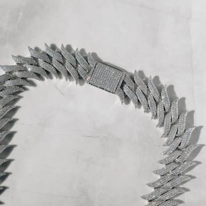 30mm Spiked Cuban Chain