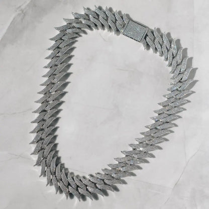 30mm Spiked Cuban Chain