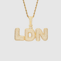 VVS1 Drippy Bubble Custom Pendant- Gold