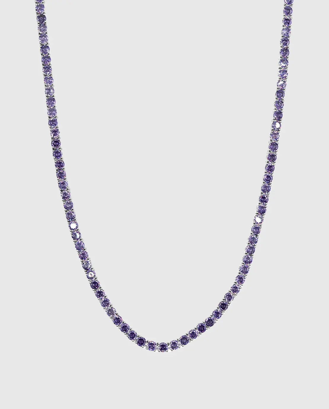 5mm Tennis Chain - Pastel Pink - Cartice™LuxuryJewelryGoldSilverWatchBraceletNecklaceChainIced-outCubanMoissaniteTarnish-freeStainlessDurablePremiumShinePlatedStatementDiamondAffordable