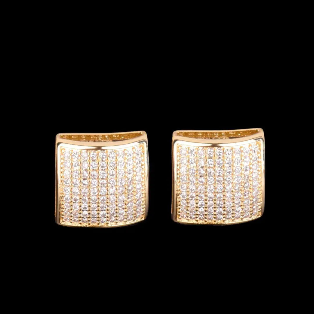 12MM Umbrella Iced Out Stud Earrings - Cartice™LuxuryJewelryGoldSilverWatchBraceletNecklaceChainIced-outCubanMoissaniteTarnish-freeStainlessDurablePremiumShinePlatedStatementDiamondAffordable