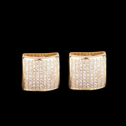 12MM Umbrella Iced Out Stud Earrings - Cartice™LuxuryJewelryGoldSilverWatchBraceletNecklaceChainIced-outCubanMoissaniteTarnish-freeStainlessDurablePremiumShinePlatedStatementDiamondAffordable