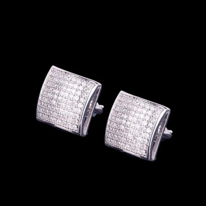 12MM Umbrella Iced Out Stud Earrings - Cartice™LuxuryJewelryGoldSilverWatchBraceletNecklaceChainIced-outCubanMoissaniteTarnish-freeStainlessDurablePremiumShinePlatedStatementDiamondAffordable