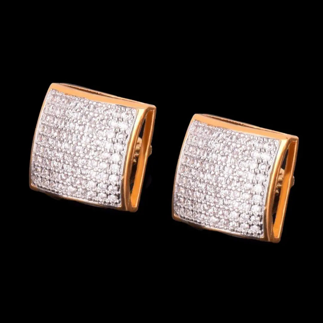 12MM Umbrella Iced Out Stud Earrings - Cartice™LuxuryJewelryGoldSilverWatchBraceletNecklaceChainIced-outCubanMoissaniteTarnish-freeStainlessDurablePremiumShinePlatedStatementDiamondAffordable