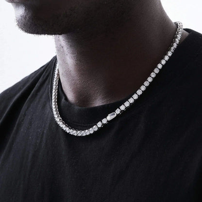 4MM TENNIS CHAIN - Cartice™LuxuryJewelryGoldSilverWatchBraceletNecklaceChainIced-outCubanMoissaniteTarnish-freeStainlessDurablePremiumShinePlatedStatementDiamondAffordable