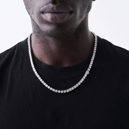 4MM TENNIS CHAIN - Cartice™LuxuryJewelryGoldSilverWatchBraceletNecklaceChainIced-outCubanMoissaniteTarnish-freeStainlessDurablePremiumShinePlatedStatementDiamondAffordable