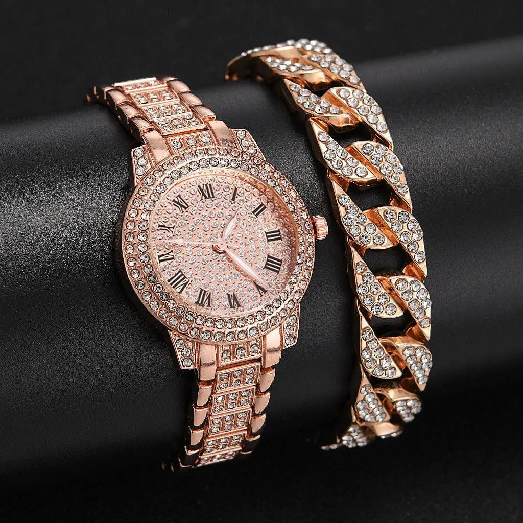 Étoilé Iced Out Watch - Cartice™LuxuryJewelryGoldSilverWatchBraceletNecklaceChainIced-outCubanMoissaniteTarnish-freeStainlessDurablePremiumShinePlatedStatementDiamondAffordable