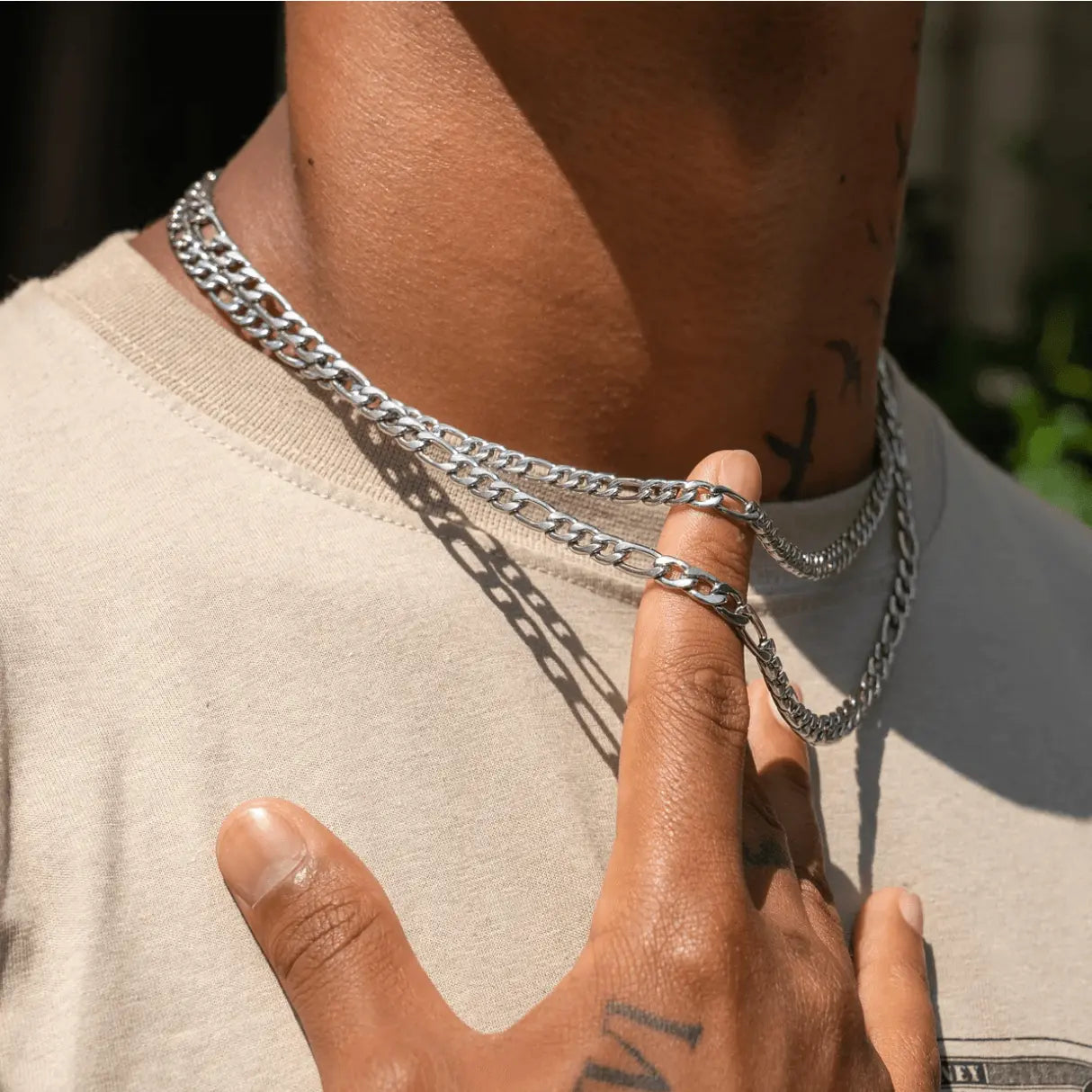 6MM FIGARO CHAIN - Cartice™LuxuryJewelryGoldSilverWatchBraceletNecklaceChainIced-outCubanMoissaniteTarnish-freeStainlessDurablePremiumShinePlatedStatementDiamondAffordable