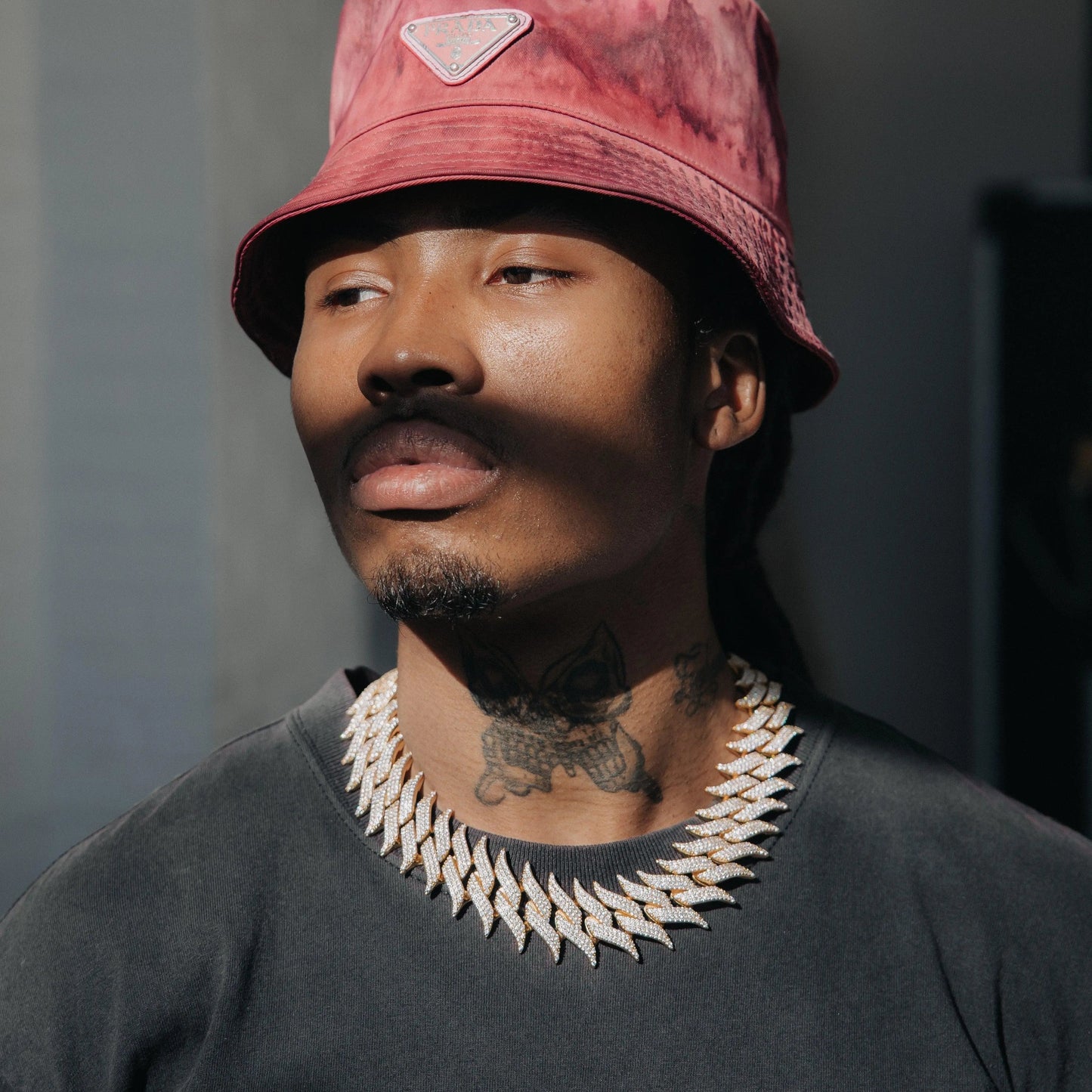 30mm Spiked Cuban Chain