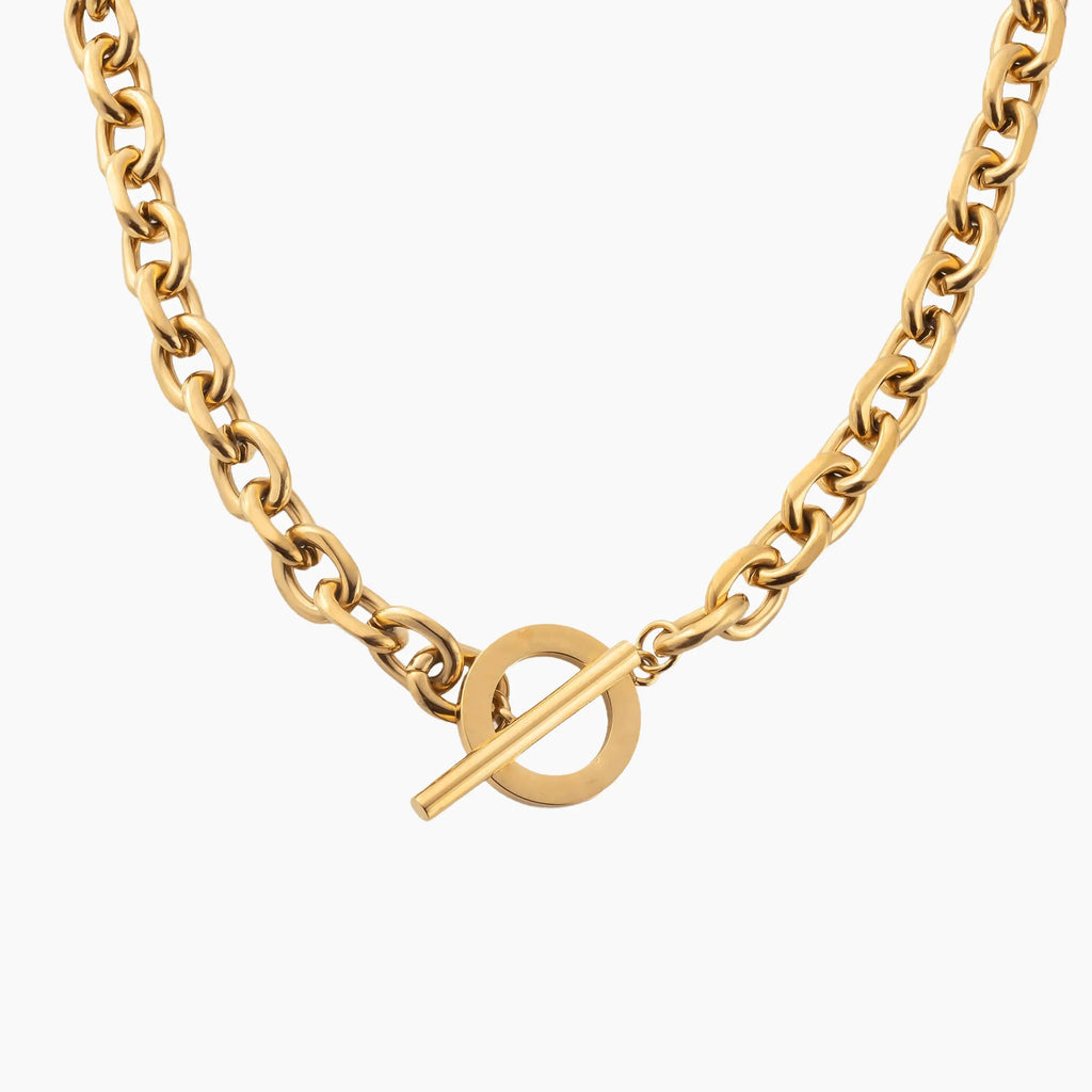 7mm Toggle Chain - Gold - Cartice™LuxuryJewelryGoldSilverWatchBraceletNecklaceChainIced-outCubanMoissaniteTarnish-freeStainlessDurablePremiumShinePlatedStatementDiamondAffordable