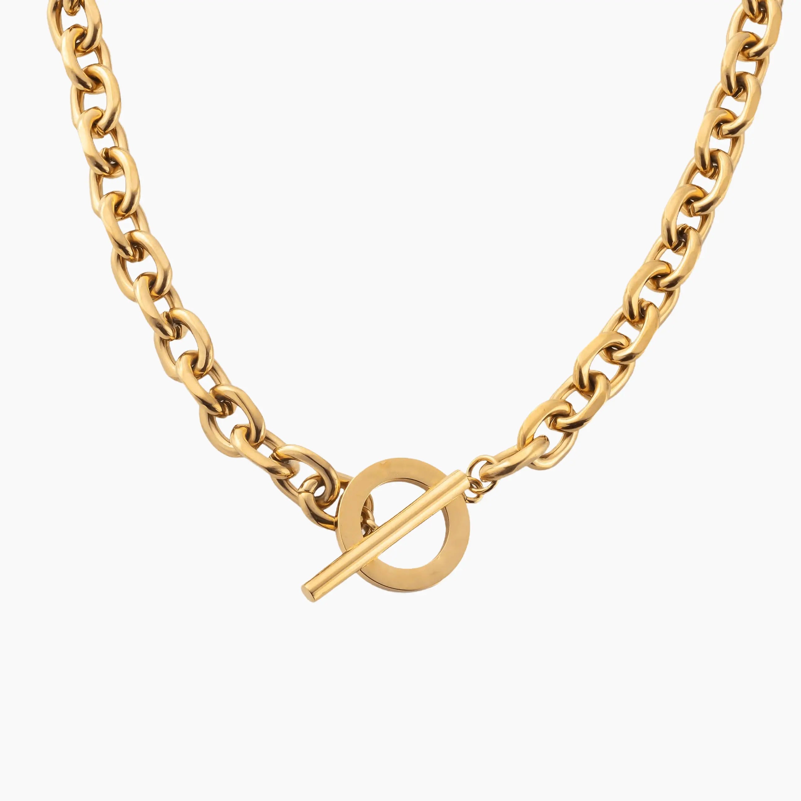 7mm Toggle Chain - Gold - Cartice™LuxuryJewelryGoldSilverWatchBraceletNecklaceChainIced-outCubanMoissaniteTarnish-freeStainlessDurablePremiumShinePlatedStatementDiamondAffordable