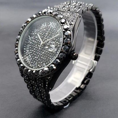 Khalil Classic Iced Out Watch