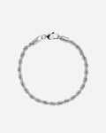 3MM Rope Bracelet - White Gold - Cartice™LuxuryJewelryGoldSilverWatchBraceletNecklaceChainIced-outCubanMoissaniteTarnish-freeStainlessDurablePremiumShinePlatedStatementDiamondAffordable