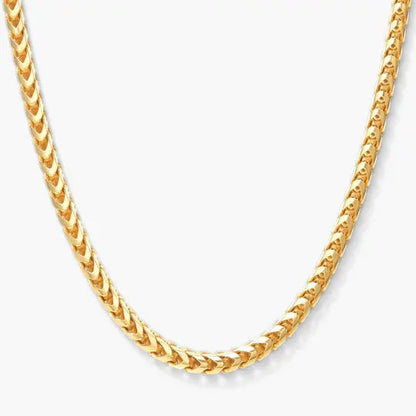 3mm Franco Chain - Gold - Cartice™LuxuryJewelryGoldSilverWatchBraceletNecklaceChainIced-outCubanMoissaniteTarnish-freeStainlessDurablePremiumShinePlatedStatementDiamondAffordable