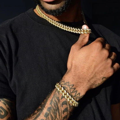 ICED MIAMI CUBAN BRACELET 8MM
