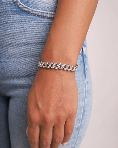 8MM ICED CUBAN Bracelet