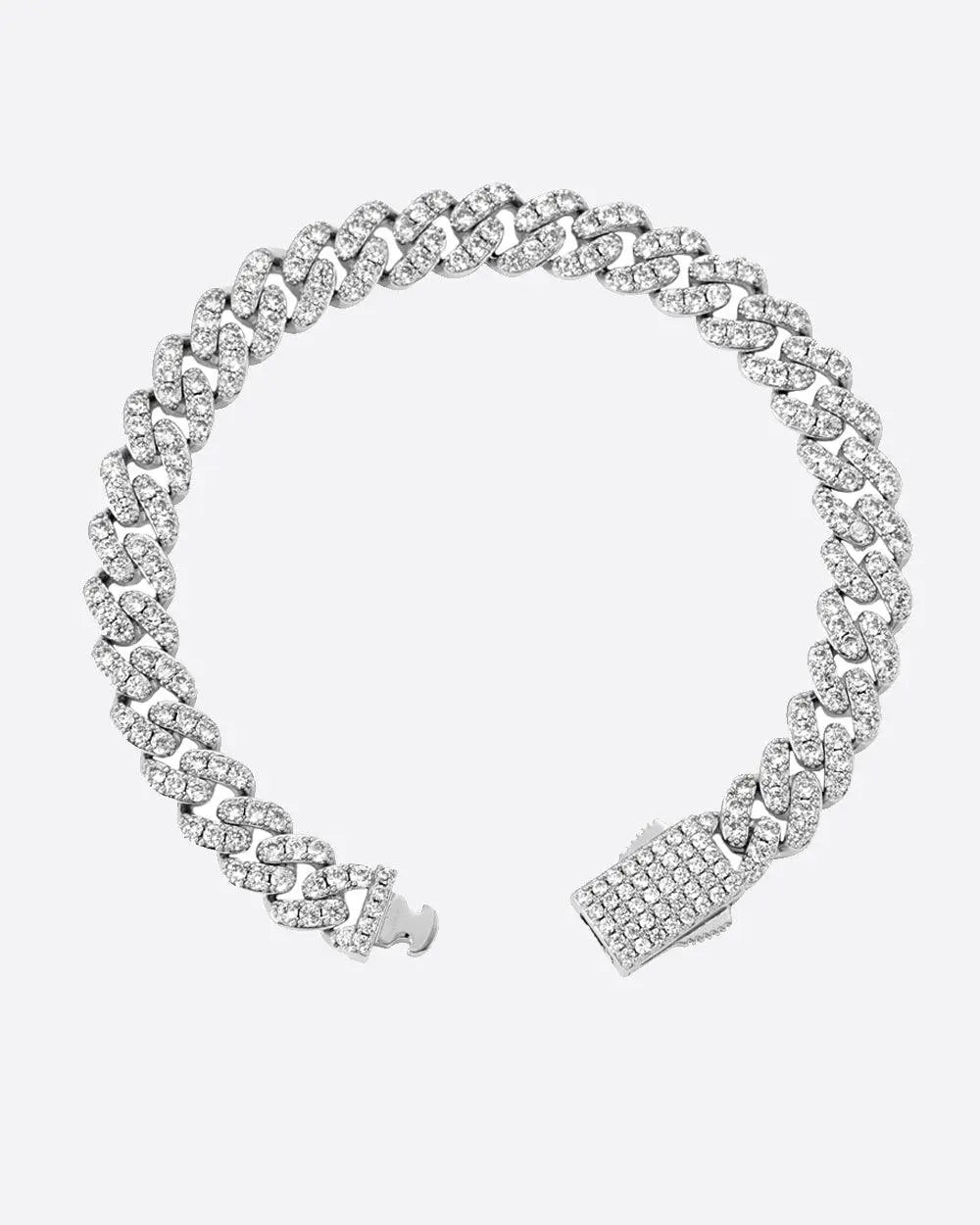 8MM ICED CUBAN Bracelet
