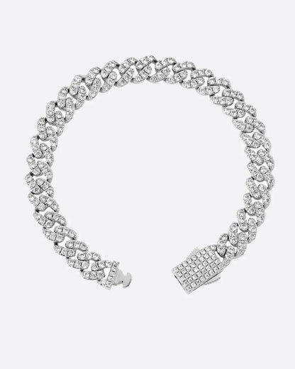 8MM ICED CUBAN Bracelet