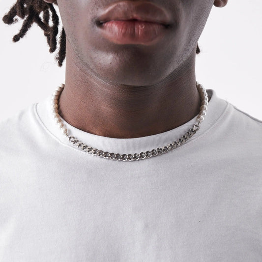 Pearl Cuban Necklace