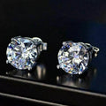 5MM Stud Earrings - Cartice™LuxuryJewelryGoldSilverWatchBraceletNecklaceChainIced-outCubanMoissaniteTarnish-freeStainlessDurablePremiumShinePlatedStatementDiamondAffordable